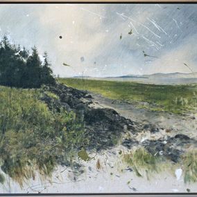 Painting, Kamouraska Bay, Chloé Giroux-Bertrand