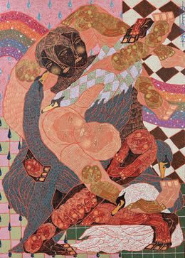 Peinture, Rainbow harmony No.2, Yool Kim