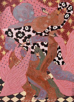 Painting, The journey to the stars, Yool Kim