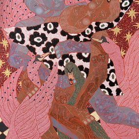 Painting, The journey to the stars, Yool Kim