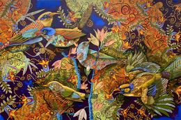 Painting, One Evening In The Forest, Grant Leier