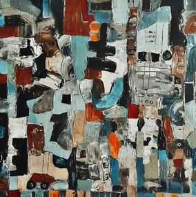 Peinture, The 9 to 5 Chronicles, Vercmagnus Estuardo Chavez