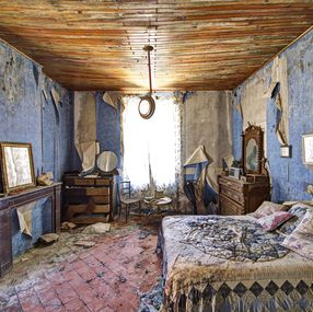 Photographie, Chambre bleue – Le sommeil des jours, Lauric Gourbal