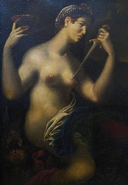 Painting, Lucretia, Oleg Litvinov