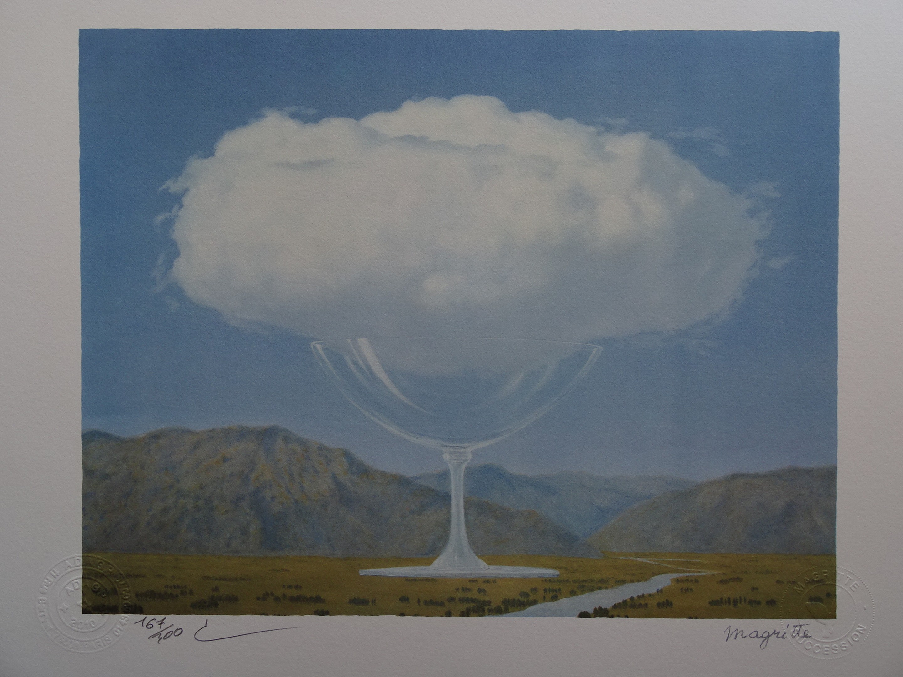 René Magritte, La Corde Sensible René Magritte, La Corde Sensible