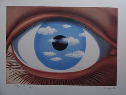 Print, Le Faux Miroir, René Magritte