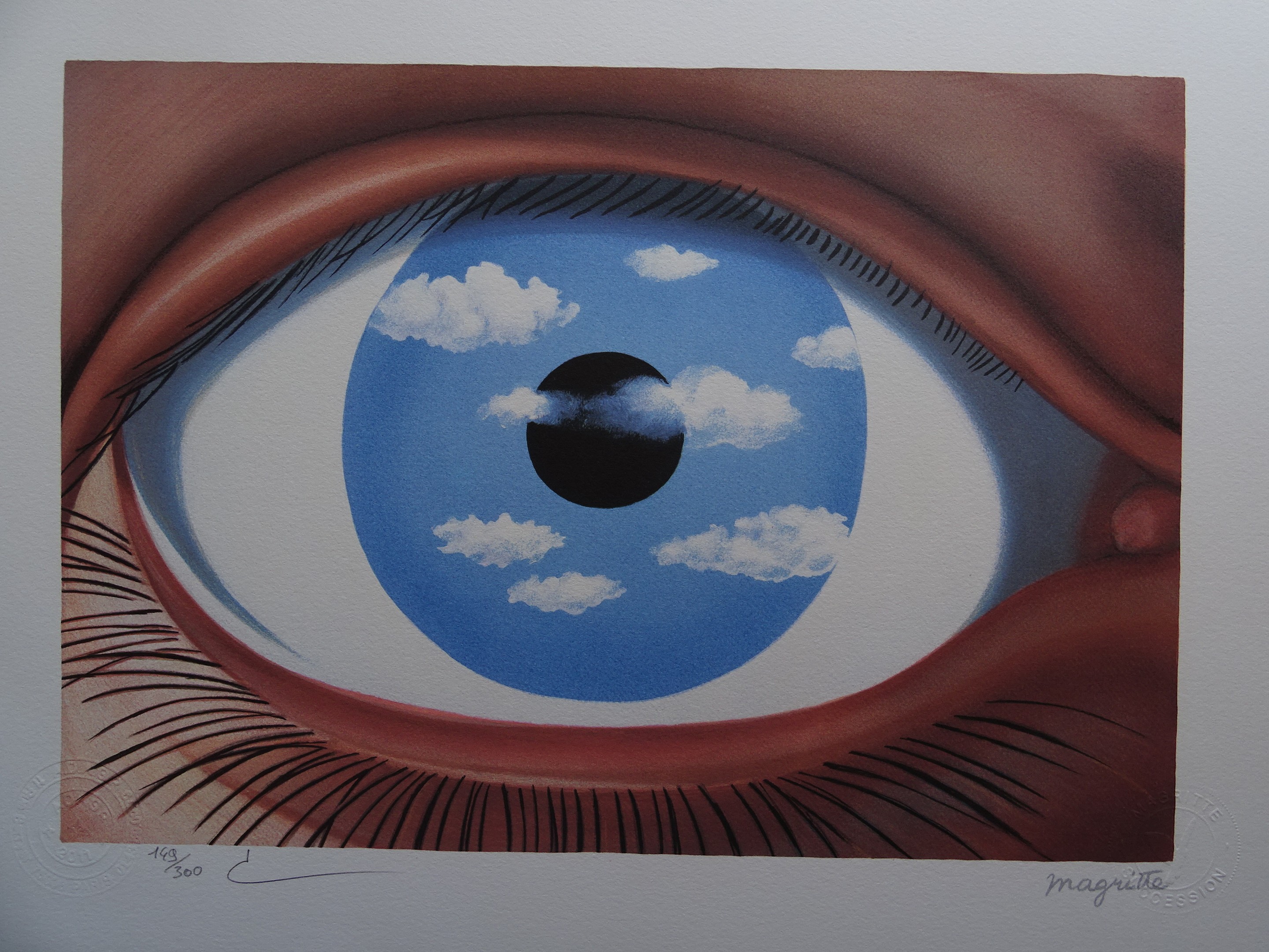 René Magritte, Le Faux Miroir René Magritte, Le Faux Miroir