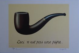 Print, La Trahison des Images, René Magritte