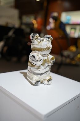 Escultura, White Marble Bear Design, Daniela Artist