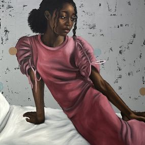 Pintura, State of Mind - 21st Century, Contemporary, Figurative Portrait, Mental Health, Emmanuel Daniel