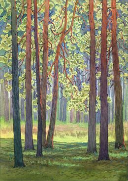 Pittura, In the Green Forest, Valery Savenets