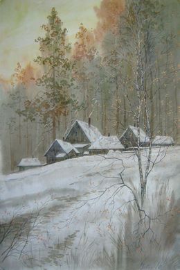 Pittura, Cold February, Valery Savenets