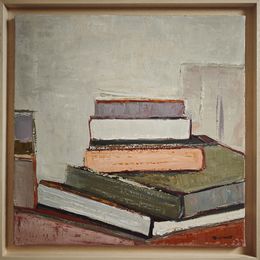 Painting, La chambre des livres, Sophie Dumont