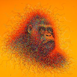 Peinture, Sereine III, Fabrice Leito