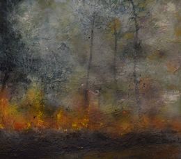 Peinture, Chaos Cycle 3 N.30, F. Leviski