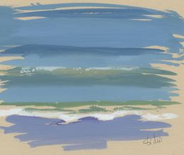 Peinture, Ile d'Aix n°2, Sabine Eichler