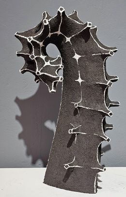 Escultura, Black Seahorse, Lili P