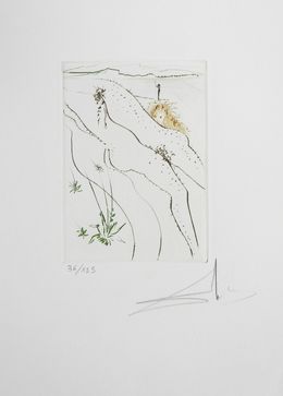 Stampe, Le Decameron - Le Tonneau, Salvador Dali