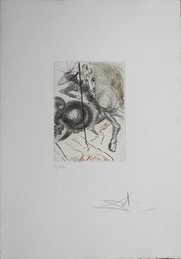 Print, Le Decameron - L'Enfer des Beautés Cruelles, Salvador Dali
