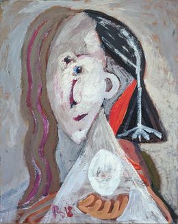 Pittura, Female portrait, Rosen Markovski