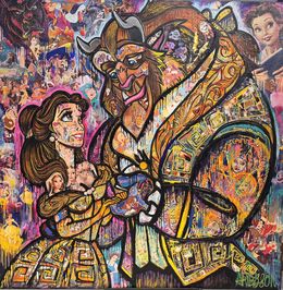 Peinture, Beauty and the Beast, Art By Son