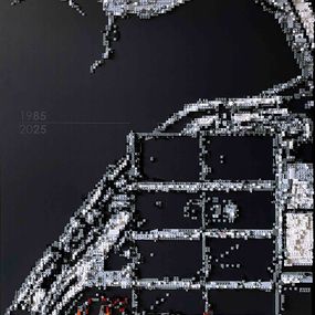 Peinture, Delorean back, BrickBoardBuilder