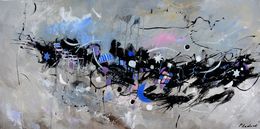 Painting, Galactic parade, Pol Ledent
