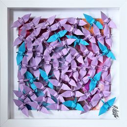 Peinture, Sunset... (Origami 2025), Olivier Messas