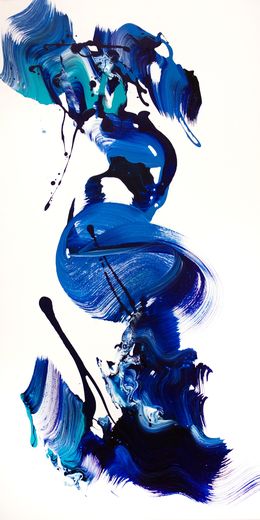 Peinture, Cascade Memory (1), Paresh Nrshinga