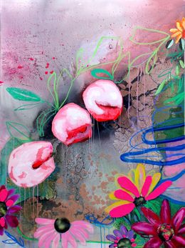 Painting, Eclipse of grace, Poonam Choudhary