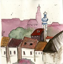 Dibujo, City sketch 1, MKate