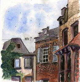 Dibujo, City sketch 2, MKate