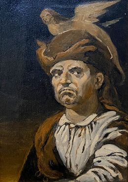Painting, Stern Look, Oleg Litvinov