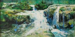 Painting, En Amont des tufs, Pascal Herrmann