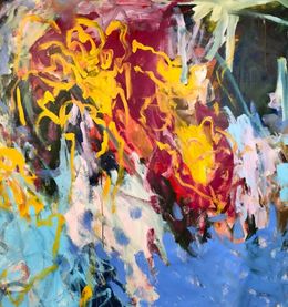 Peinture, Energy flows through me, Emily Starck