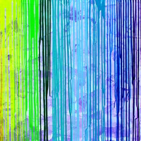 Peinture, Melted Rainbow, Tiberiu Soos