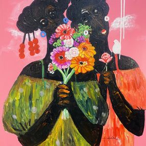 Peinture, On God, Olajide Kuti