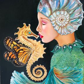 Painting, Un beso en un sueño, Teresa Artes Climent