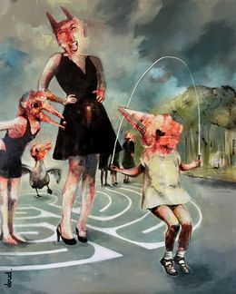 Pittura, Saut à la Corde, Loic Tarin Doud