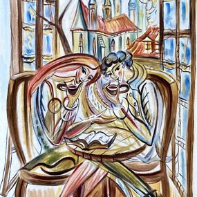 Painting, At The Window of Love, Kirill Postovit