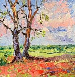 Pittura, Landscape with the trees, Schagen Vita