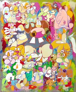 Peinture, Pepsychopotamus, Eric Bourdon
