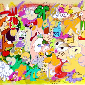 Painting, Bird Season / La saison des oiseaux, Eric Bourdon
