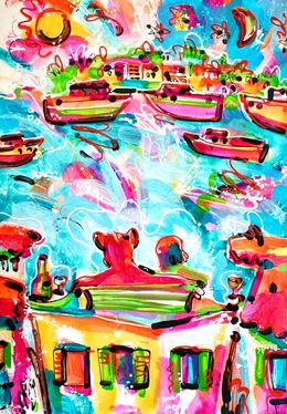 Pintura, La belle vue sur la terrasse., Marco