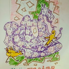 Dibujo, Serpent, Maurice Falise