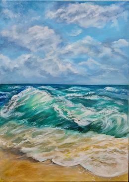 Peinture, On the Crest of a Wave, Lilya Volskaya