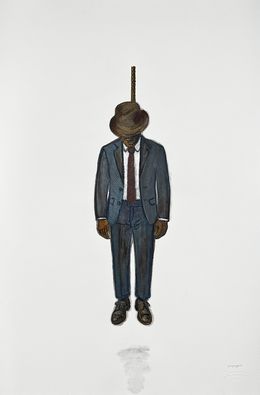 Painting, The Hanging Man III (The Salesman), Papayon