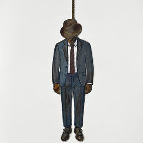 Peinture, The Hanging Man III (The Salesman), Papayon