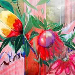 Painting, Whispers before dawn, Poonam Choudhary