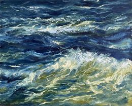 Peinture, Sunkissed Waves, Mariam Qureshi
